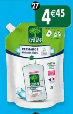 Maximo Recharge liquide vaisselle peaux sensibles offre