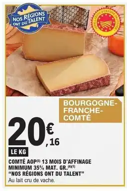 E.Leclerc Comté Aop offre