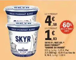 E.Leclerc SKYR 0% MAT.GR. MAXI FORMAT offre