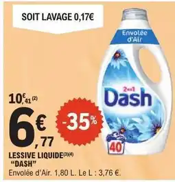 E.Leclerc LESSIVE LIQUIDE DASH offre