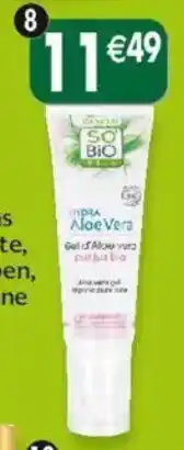 Maximo Gel d'aloe vera pur jus peaux sensibles offre