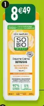 Maximo Douche crème surgras au beurre de karité offre