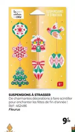 Auchan Suspensions à strasser offre