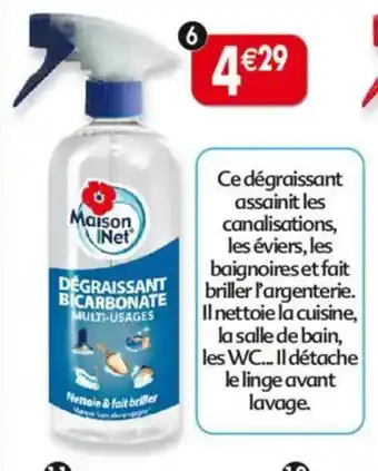 Maximo Dégraissant multi-usages au bicarbonate offre