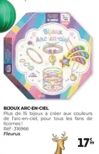 Auchan Bijoux arc-en-ciel offre