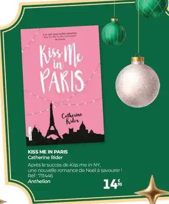 Auchan Kiss me in paris offre