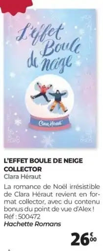 Auchan L'effet boule de neige collector offre