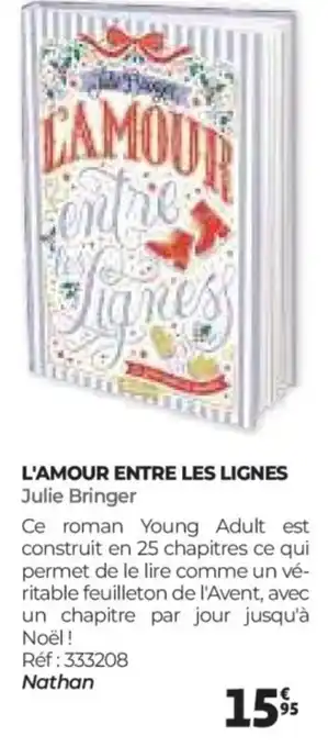 Auchan L'amour entre les lignes offre