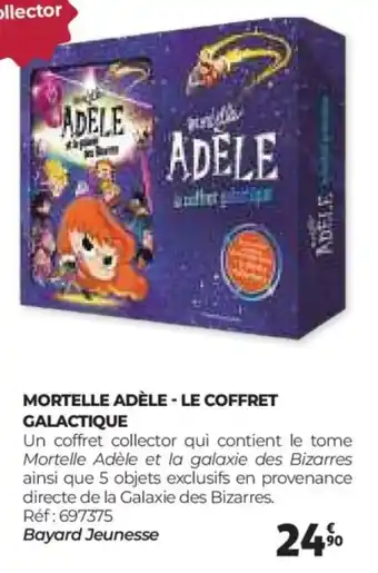 Auchan Mortelle adèle - le coffret galactique offre