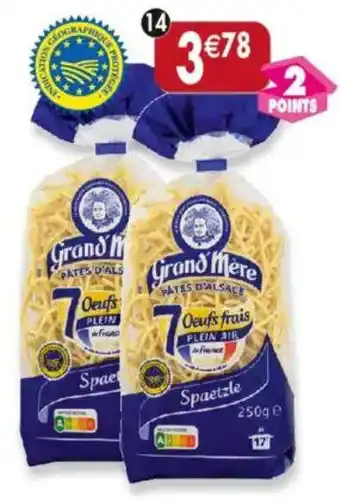Maximo Lot de 2 paquets de spaetzle igp offre