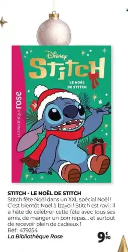 Auchan Stitch - le noël de stitch offre