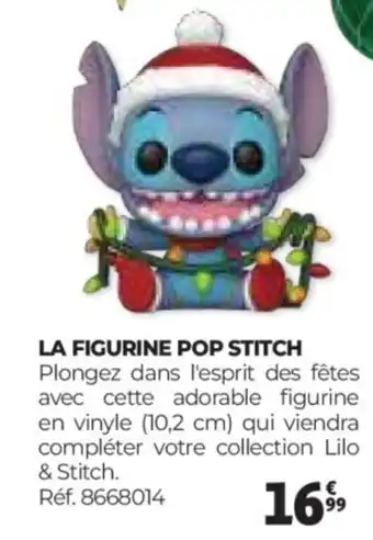 Auchan La figurine pop stitch offre