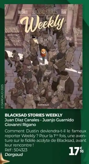Auchan Blacksad stories weekly offre