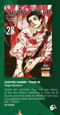 Auchan Jujutsu kaisen - tome 28 offre