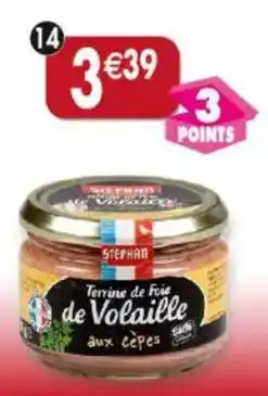 Maximo Terrine de foie de volaille aux cèpes offre