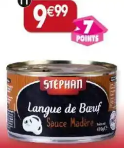 Maximo 1 2 langue de boeuf sauce madère offre