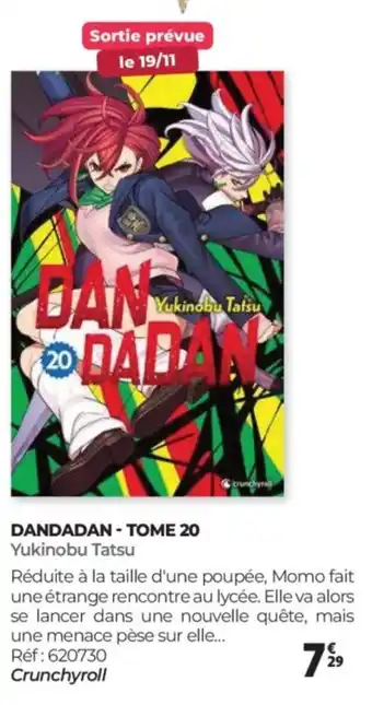 Auchan DANDADAN Tome 20 offre