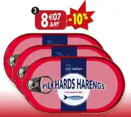 Maximo Lot de 3 boîtes de pilchards harengs à la sauce tomate offre