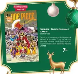 Auchan ONE PIECE Édition originale tome 111 offre