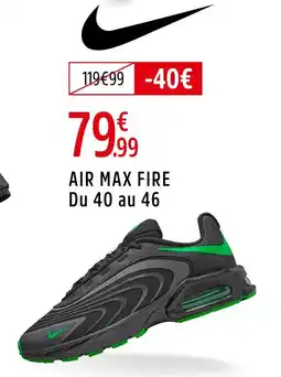 Intersport Nike Air Max Fire offre