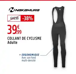 Intersport Nakamura Collant de cyclisme adulte offre
