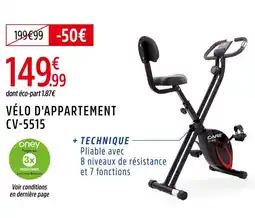 Intersport CARE Vélo d'appartement CV-5515 offre
