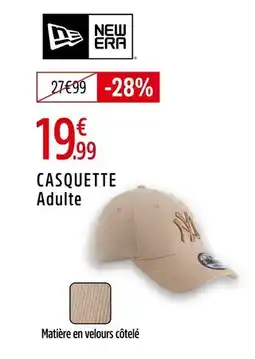 Intersport New Era Casquette Adulte offre