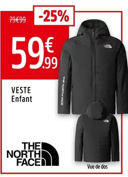 Intersport THE NORTH FCE Veste Enfant offre