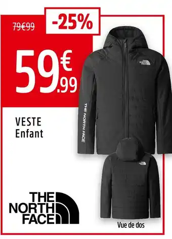 Intersport THE NORTH FCE Veste Enfant offre