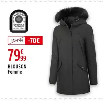 Intersport PARAGOOSE Blouson Femme offre