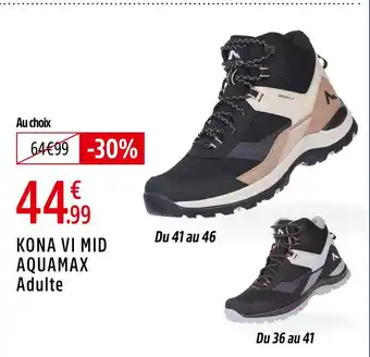 Intersport Aquamax Kona VI Mid Adulte offre