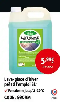 Screwfix Phebus Lave-glace prêt à l'emploi 5L offre