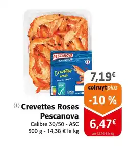 Colruyt PESCANOVA Crevettes Roses offre