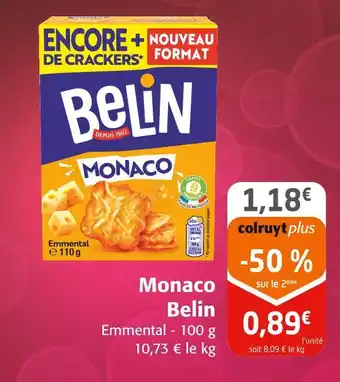 Colruyt Belin Monaco offre