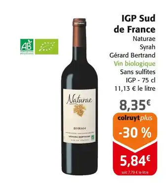 Colruyt IGP sud de france offre