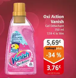 Colruyt VANISH Oxi action offre