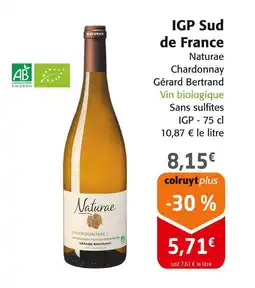 Colruyt Naturae Chardonnay offre
