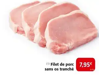 Colruyt Filet de porc sans os tranché offre