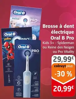 Colruyt ORAL B Brosse à dent électrique pro offre