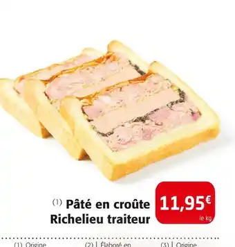 Colruyt Richelieu Traiteur Pâté en croûte offre