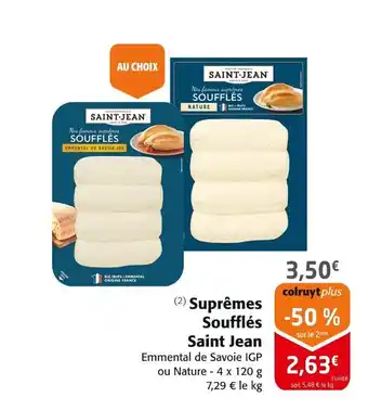 Colruyt SAINT JEAN Suprêmes Soufflés offre
