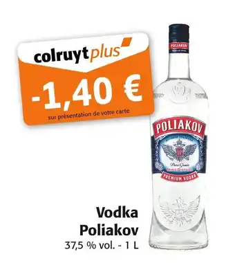 Colruyt POLIAKOV Vodka offre