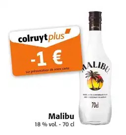 Colruyt MALIBU Malibu offre