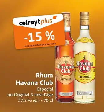Colruyt Havana Club Rhum offre