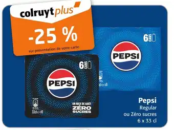 Colruyt Pepsi Pepsi offre