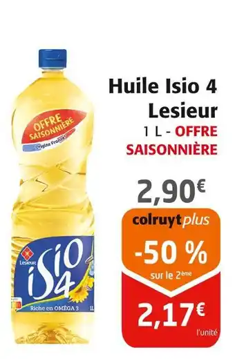 Colruyt LESIEUR Huile Isio 4 offre