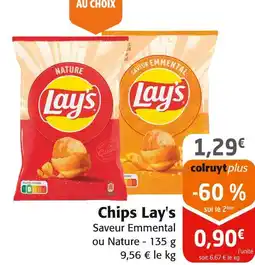 Colruyt LAY'S chips offre