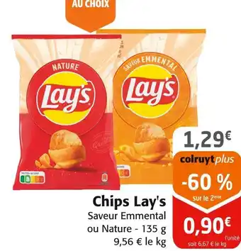 Colruyt LAY'S chips offre