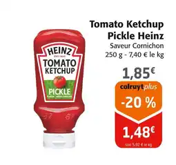 Colruyt HEINZ Tomato Ketchup Pickle offre