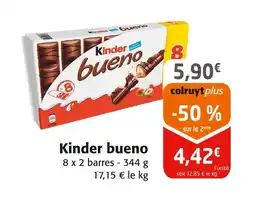 Colruyt Kinder bueno offre